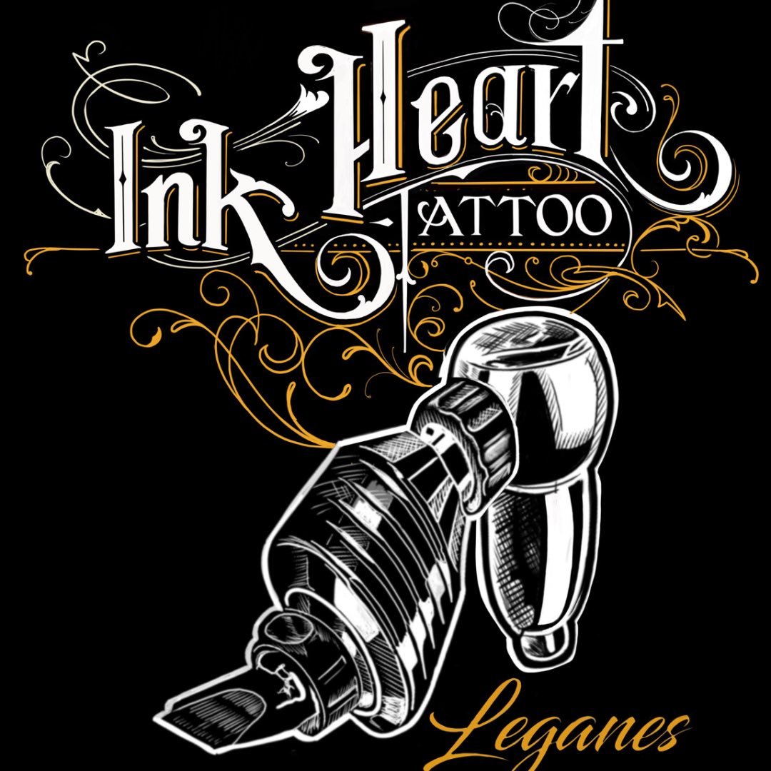 Ink Heart Tattoo Logo